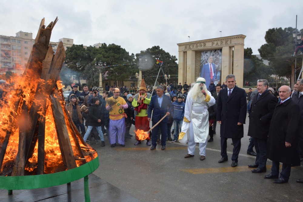 Qaradağda Novruz şənliyi keçirildi 